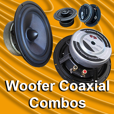 Woofer Wideband Coaxial Combos