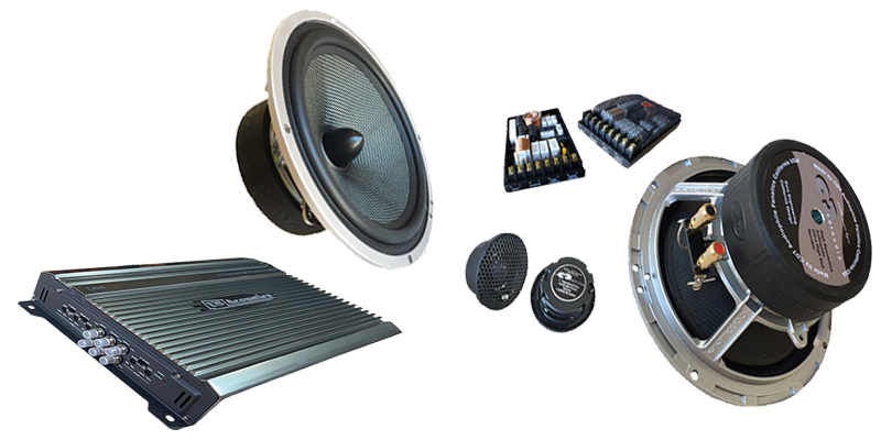 Hi-Rez 50,000Hz Amp Component System Package ACS-1A