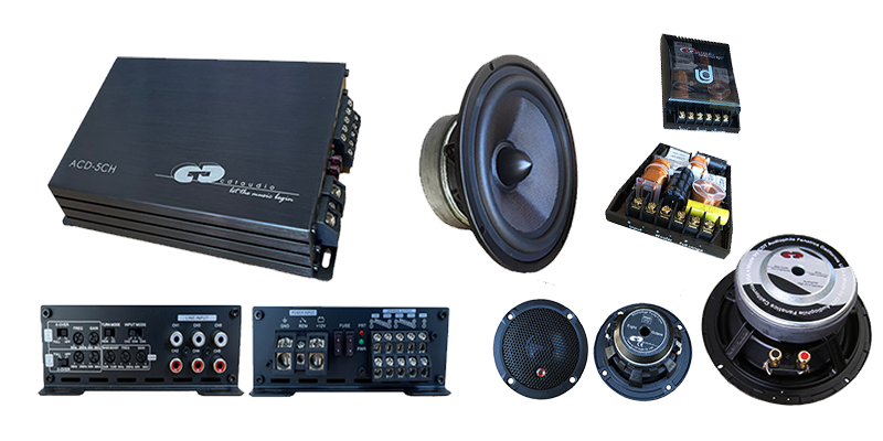 Hi-Rez 50,000Hz Amp Component System Package ACS-2B